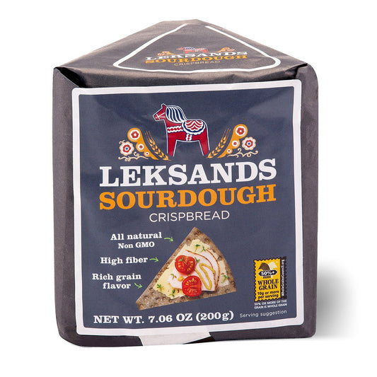 Leksands Sourdough Crispbread triangles - Swedish Godis Shop