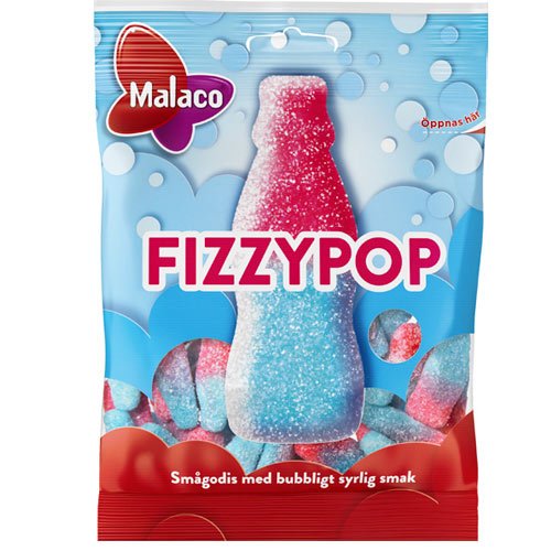 Malaco Fizzypop - Swedish Godis Shop