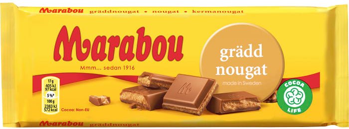 Marabou Cream Nougat 100g - Swedish Godis Shop