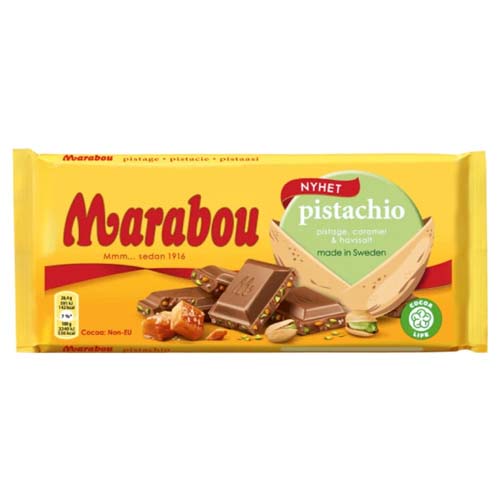 Marabou Pistachio 185 g - Swedish Godis Shop