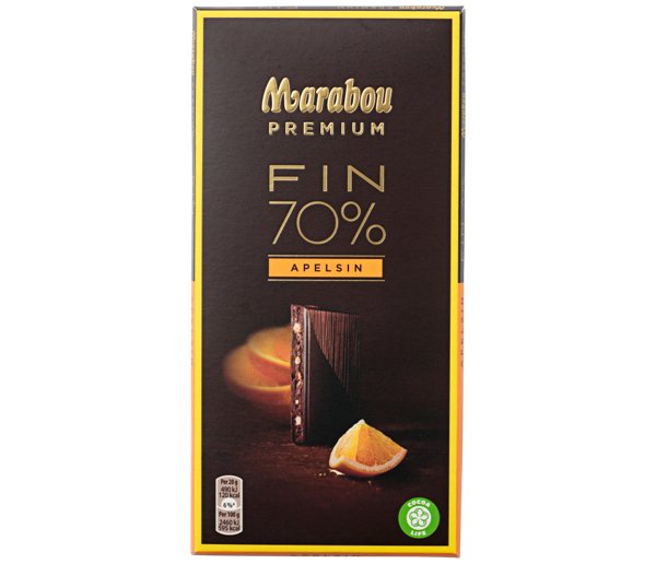 Marabou Premium Dark Chocolate Orange 70% - Swedish Godis Shop