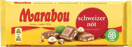 Marabou Schweizernöt 100g - Swedish Godis Shop