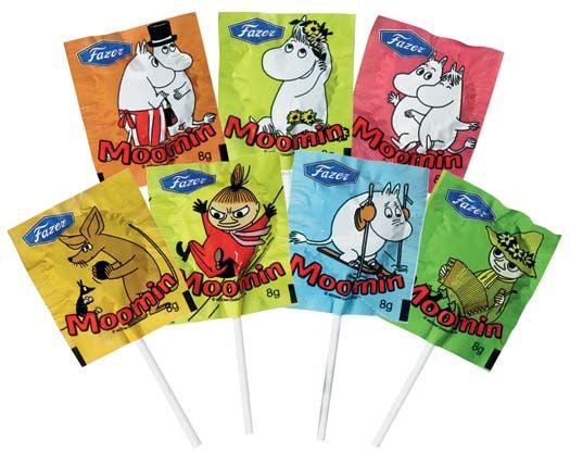 Moomin lollipops - Swedish Godis Shop