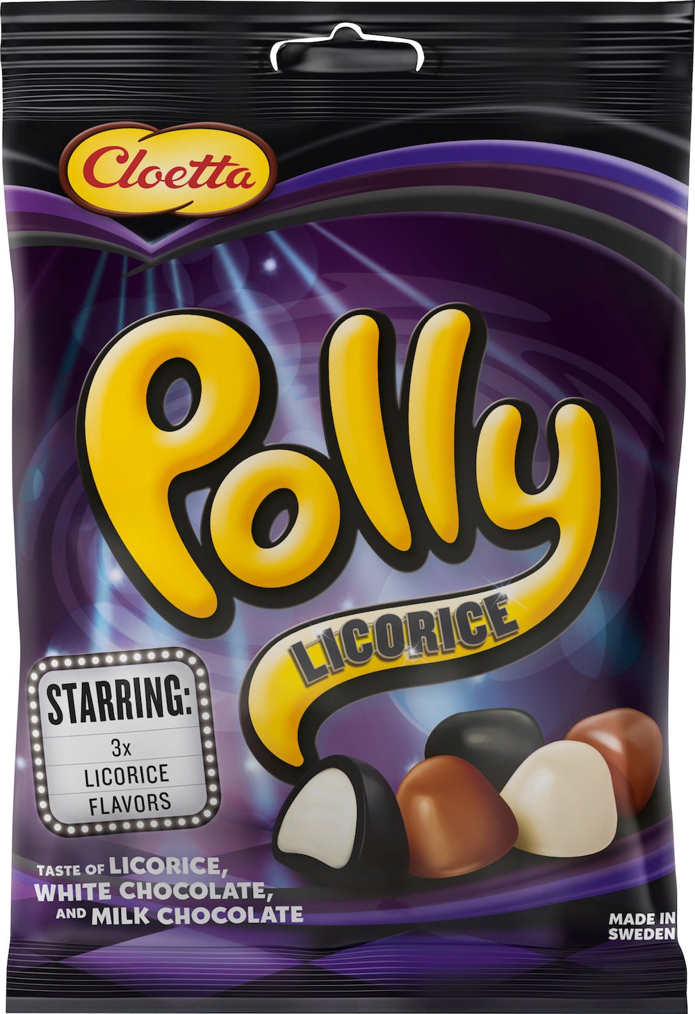 Polly Licorice 100g - Swedish Godis Shop