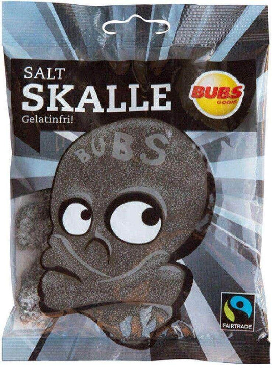 Salt Skalle (salty skull) - Swedish Godis Shop