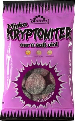 Soft Kryptonites Viol - Swedish Godis Shop