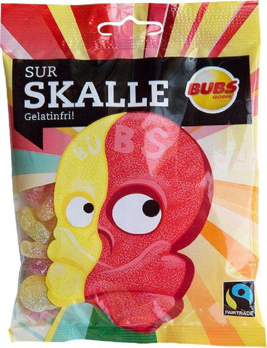 Sur skalle (Sour Skull) - Swedish Godis Shop