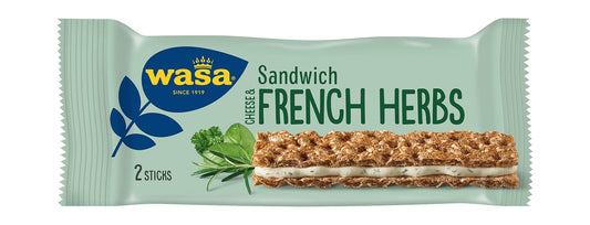 Wasa Sandwich Cheese & French Herbs - Swedish Godis Shop